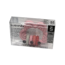 mordedor suave Suavinex rosa