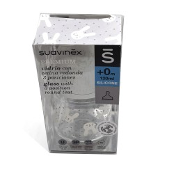 biberón de vidrio Suavinex