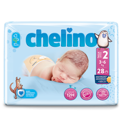 CHELINO PAÑAL T2 3-6Kg 28u